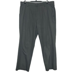 Footjoy Golf Pants Mens 38X30 Dark Gray Chino Performance Stretch Straight Leg